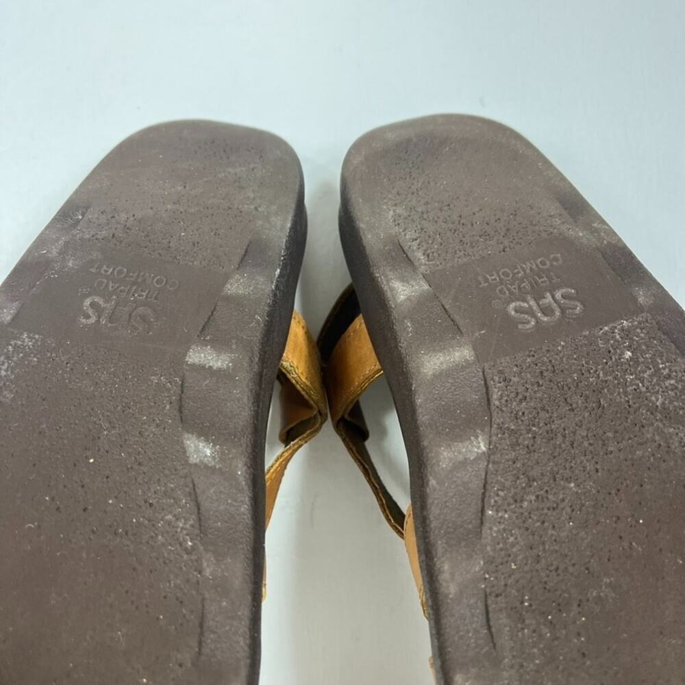 SAS Shoes Huggy Sandals Adjustable Caramel Tripad Comfort Brown Women's Size 9 - Picture 13 of 14